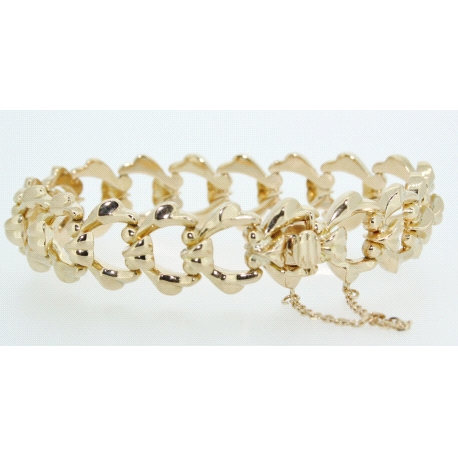 PULSERA ANTIGUA EN ORO DE 18KT