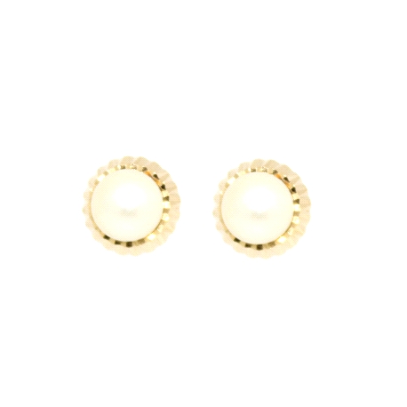 PENDIENTES MODELO ANTIGUO EN ORO CON PERLAS