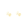 PENDIENTES EN ORO CON PERLAS