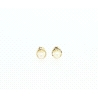 PENDIENTES EN ORO CON PERLA