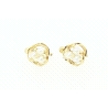 PENDIENTES CON PERLAS EN ORO DE 18KT