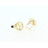 PENDIENTES CON PERLAS EN ORO DE 18KT