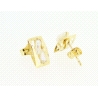 PENDIENTES EN ORO DE 18KT CON PERLAS