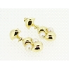 PENDIENTES EN ORO DE 18KT CON PERLAS