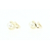 PENDIENTES EN ORO DE 18KT CON PERLAS