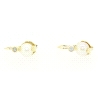 PENDIENTES EN ORO DE 18KT CON PERLAS