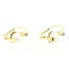 PENDIENTES EN ORO DE 18KT CON PERLAS