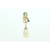 PENDIENTES EN ORO DE 18KT CON PERLAS