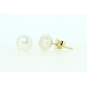 PENDIENTES EN ORO CON PERLAS DE 75MM