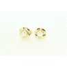 PENDIENTES EN ORO DE 18KT CON PERLAS