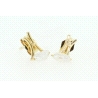 PENDIENTES EN ORO DE 18KT CON PERLAS