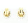 PENDIENTES EN ORO DE 18KT CON PERLAS