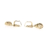 PENDIENTES CORDOBESES EN ORO CON DIAMANTES