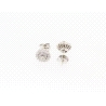 PENDIENTES EN ORO CON 0.60 CT EN BRILLANTES