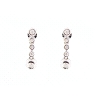 PENDIENTES EN ORO CON 0,20CT EN DIAMANTES