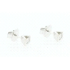 PENDIENTES DORMILONES EN ORO CON 0,8CT EN BRILLANTES