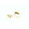 PENDIENTES EN ORO CON DIAMANTES Y PERLAS