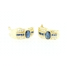 PENDIENTES CON DIAMANTES Y ZAFIROS