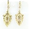 PENDIENTES  CON 0,09CT EN BRILLANTES