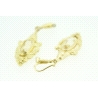 PENDIENTES  CON 0,09CT EN BRILLANTES