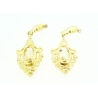 PENDIENTES  CON 0,09CT EN BRILLANTES