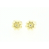 PENDIENTES  CON 0,03CT EN BRILLANTES