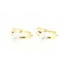 PENDIENTES CORAZON EN ORO CON DIAMANTES