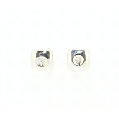 PENDIENTES  CON 0,04CT EN BRILLANTES