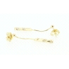 PENDIENTES CON 0,16CT EN BRILLANTES