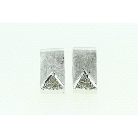 PENDIENTES  CON 0,06CT EN BRILLANTES