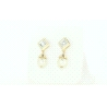 PENDIENTES CON 0,20CT EN BRILLANTES