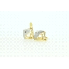 PENDIENTES CON 0,02CT EN BRILLANTES