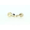 PENDIENTES  CON 0,05CT EN BRILLANTES