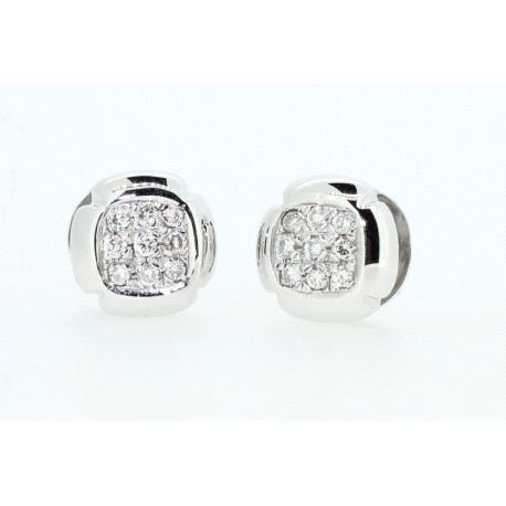 PENDIENTES CON 0,75CT EN BRILLANTES