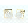 PENDIENTES CON 0,24CT EN BRILLANTES