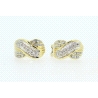 PENDIENTES CON 0,45CT EN DIAMANTES