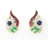 PENDIENTES  CON 0,15CT EN BRILLANTES