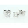 PENDIENTES CON 0,80CT EN BRILLANTES