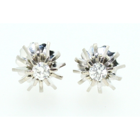 PENDIENTES CON 0,28CT EN BRILLANTES