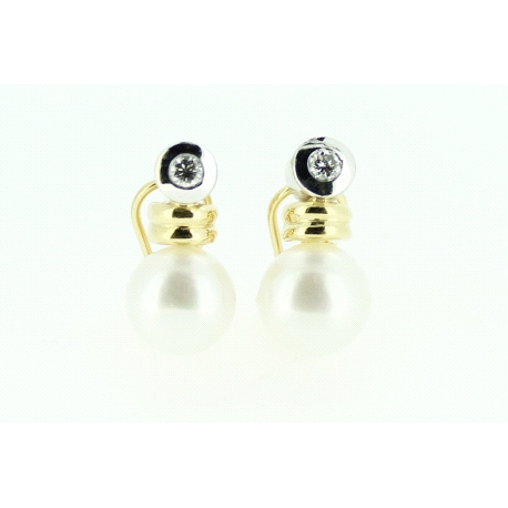 PENDIENTES CON 0,14CT EN BRILLANTES