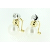 PENDIENTES CON 0,14CT EN BRILLANTES