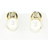 PENDIENTES CON 0,09CT EN BRILLANTES