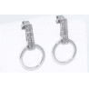 PENDIENTES CON 0,15CT EN BRILLANTES