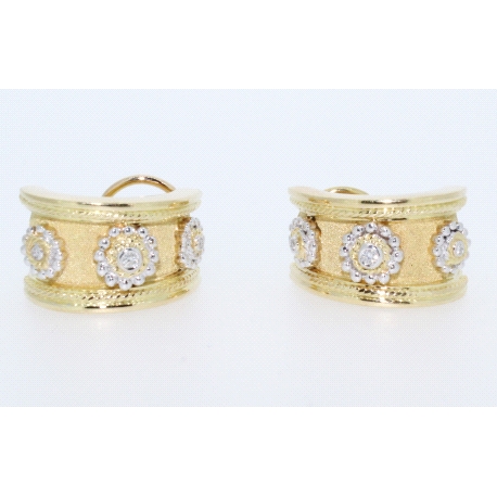 PENDIENTES CON 0,14CT. EN BRILLANTES