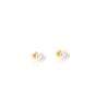 PENDIENTES EN ORO DE 18 KT CON CIRCONITA