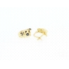 PENDIENTES EN ORO CON ONIX