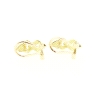 PENDIENTES EN ORO DE 18KT CON CIRCONITAS