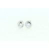 PENDIENTES EN ORO BLANCO CON CIRCONITAS