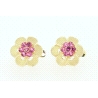 PENDIENTES EN ORO CON RUBIES