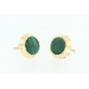 PENDIENTES EN ORO DE 18KT CON JADE